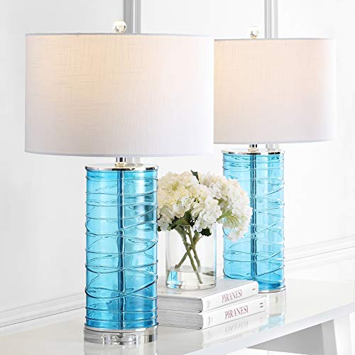 JONATHAN Y JYL4016C-SET2 Set of 2 Table Lamps Cole 27.5