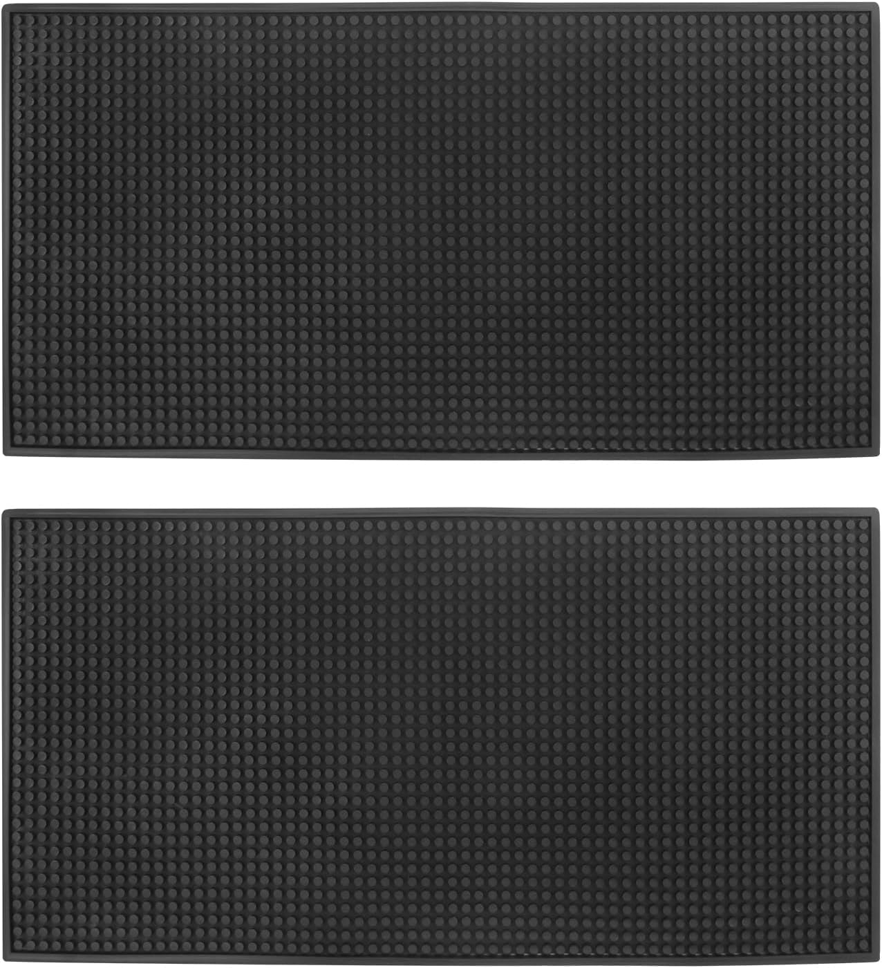 2 Pack Rubber Bar Mats, 24