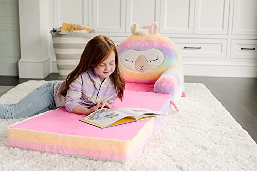 Soft Landing - Elite Seats - Premium Character Sofa Seat & Transformable Fold-Out Lounger with Carrying Handle – Dino