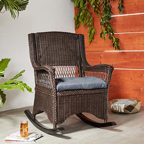 Safavieh Home Collection Aria Antique Grey Rocking Chair