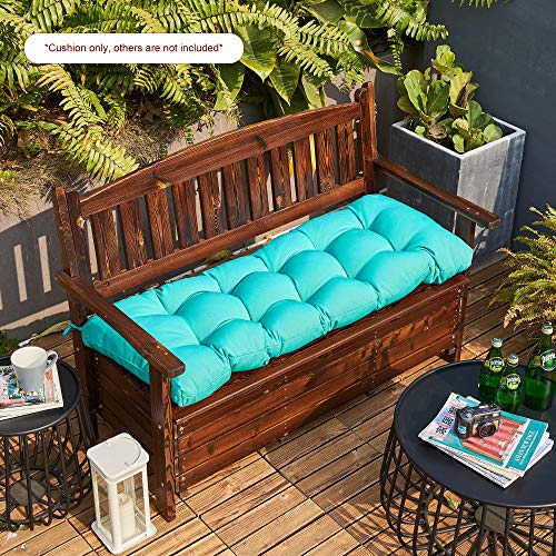 ARTPLAN Outdoor 48 Inch Bench Cushion Tufted for Outdoor Furniture, 48