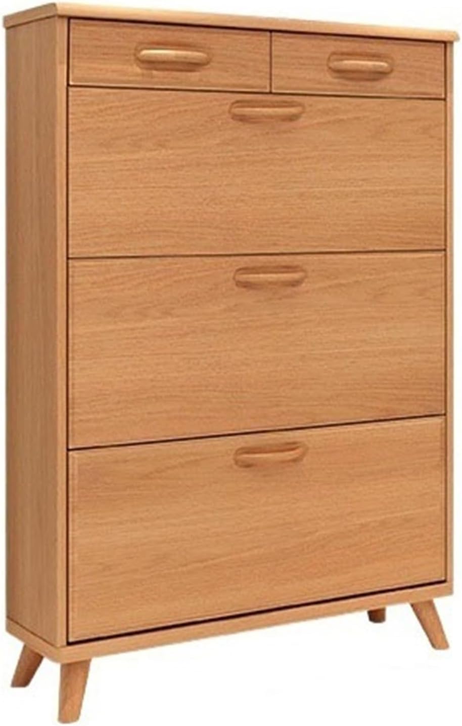 Shoe Rack Shoe Cabinet with 3 Flip Drawers, Space Saving Slim Shoe Storage Cabinet, Freesanding Shoe Organizer Rack Cabinet for Entryway Hallway Shoe Organizer Shoe Holder