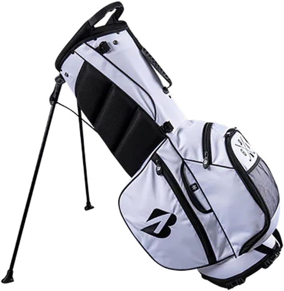 Bridgestone Golf State Collection Stand Bag Georgia, White