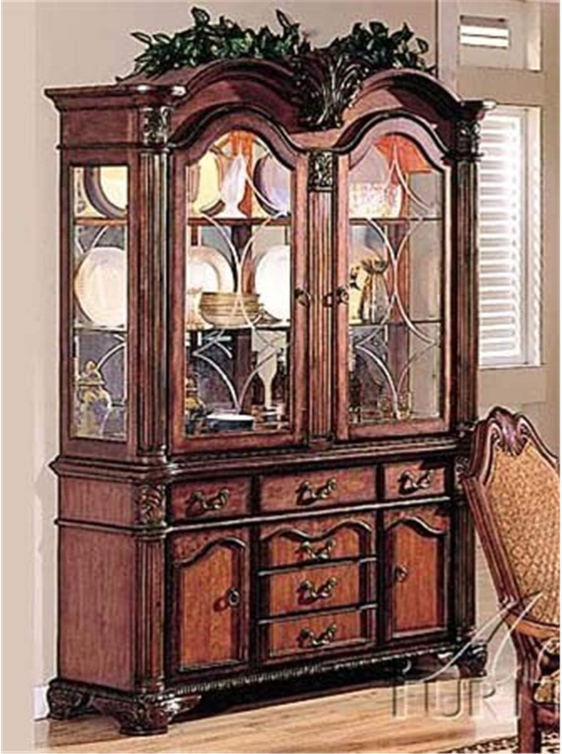 Acme Chateau De Ville Hutch and Buffet in Cherry