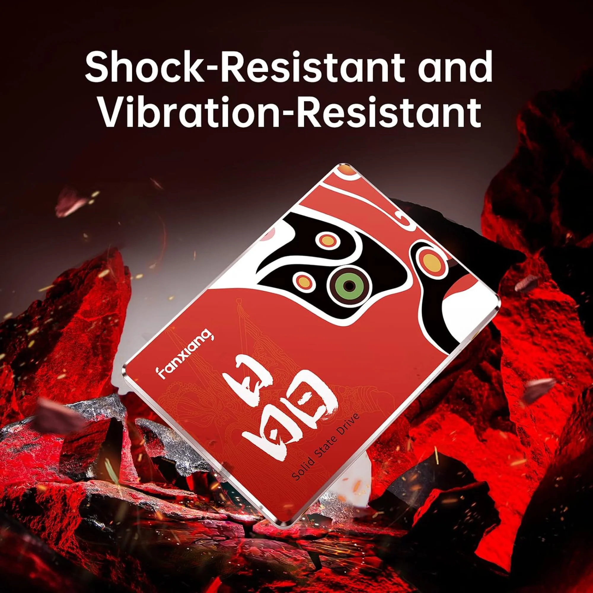 fanxiang S100 128GB SSD SATA III 2.5" Internal Hard Drive, up to 550MB/sec, Compatible with Laptop and PC