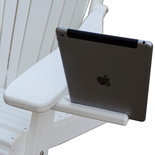 Big Boy Poly Folding Adirondack Chair, Bright White