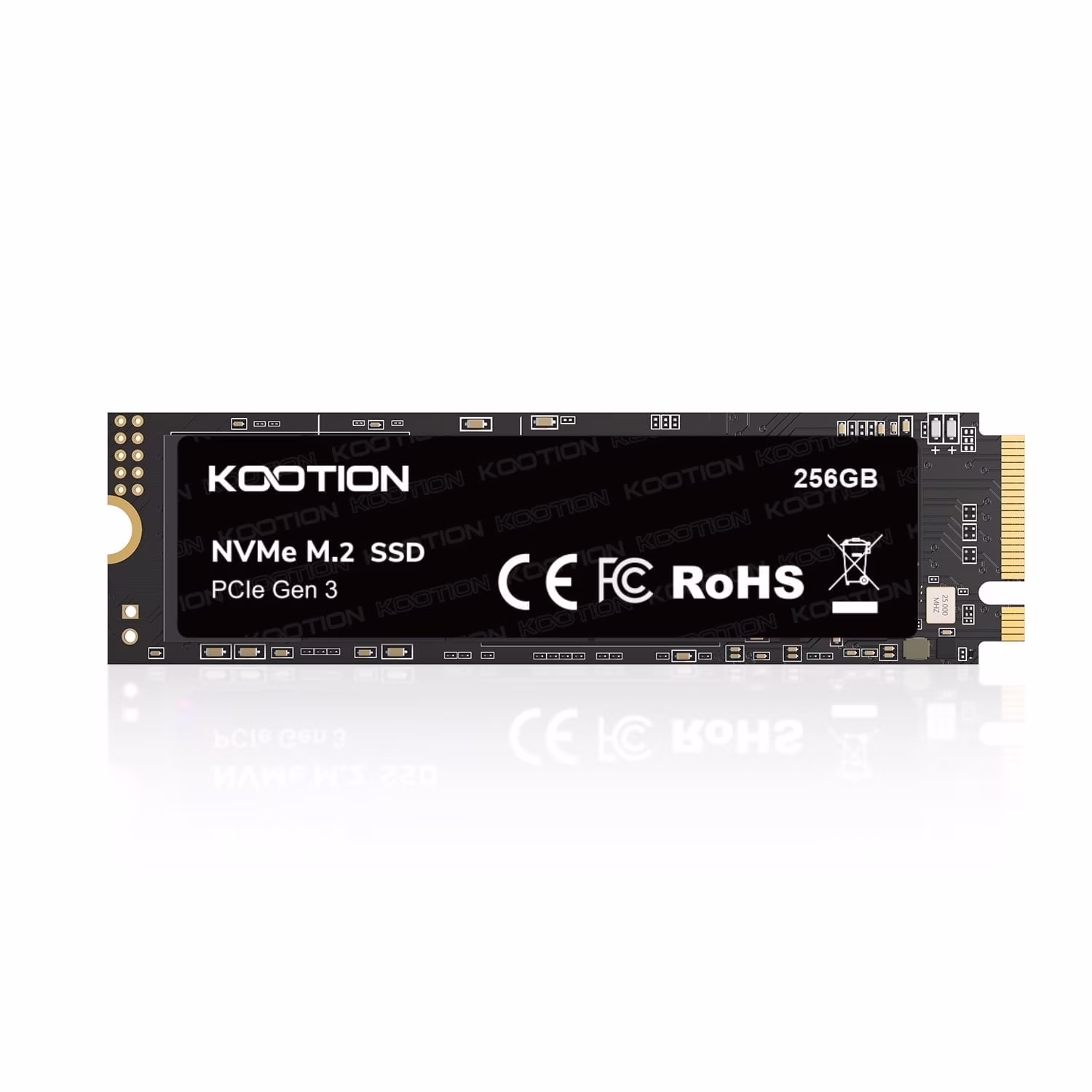 KOOTION 256GB NVMe M.2 Internal Solid State Drive PCle 3.0 TLC NVMe M.2 2280 SSD