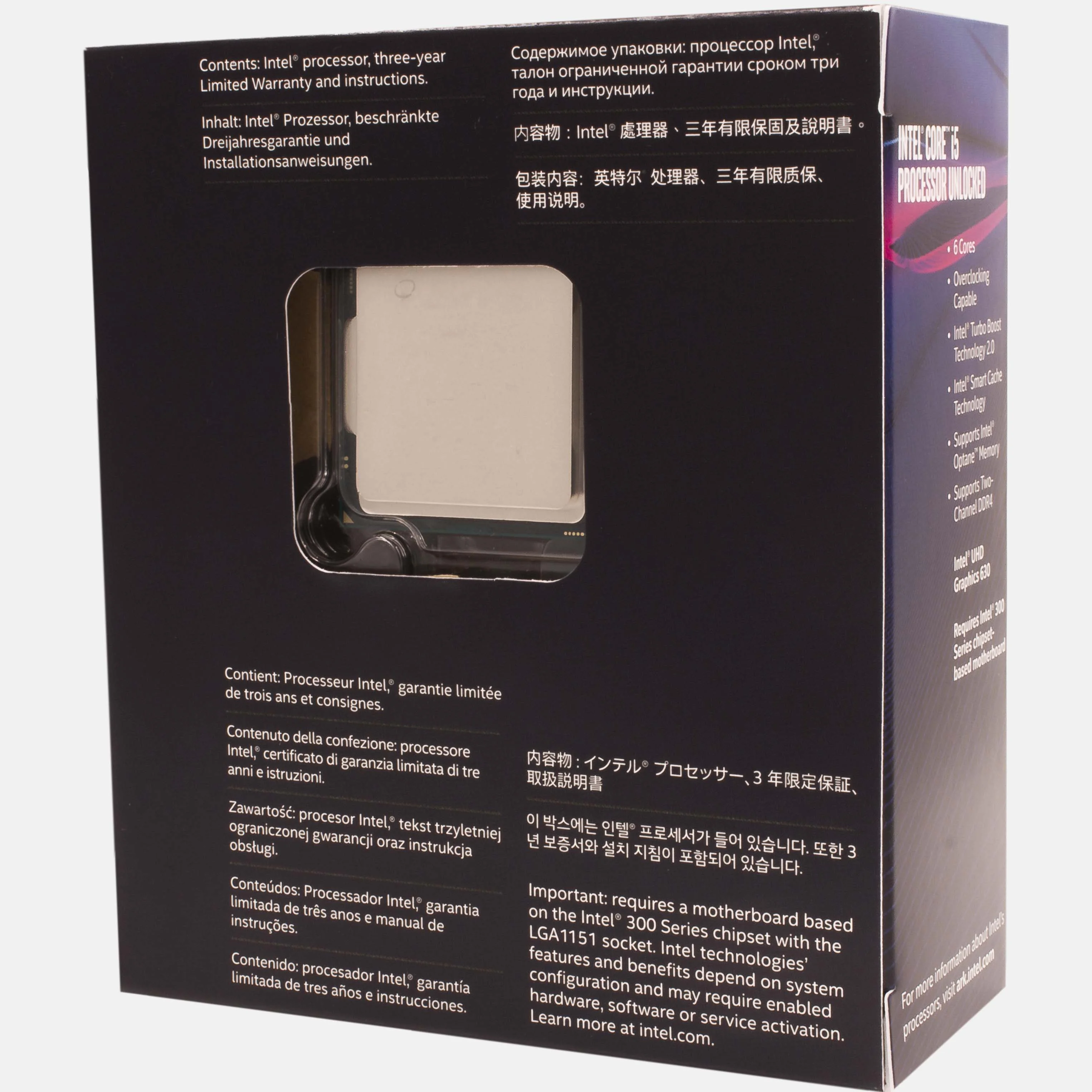 Intel Core i5-8600K 3.6 GHz 6-Core LGA 1151 Processor