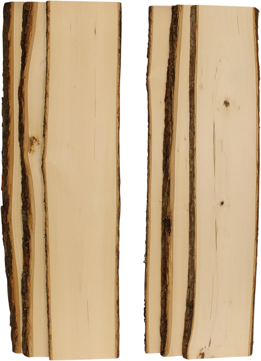 Walnut Hollow Rustic Basswood Plank with Live Edge, 7-9