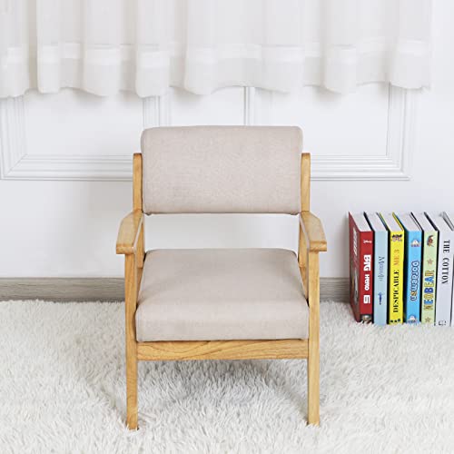 AFBKSS&BB Kids Sofa Chair，Wood Frame Children Couch, Kids Detachable Armchair, Child Furniture Chair for Living Room (Grey)
