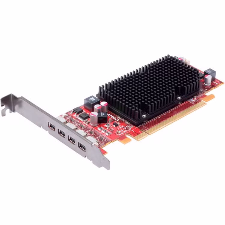 Sapphire AMD FirePro 2460 - Graphics card - FirePro 2460 - 512 MB GDDR3 - PCIe 3.0 x16 low profile - 4 x Mini DisplayPort - retail