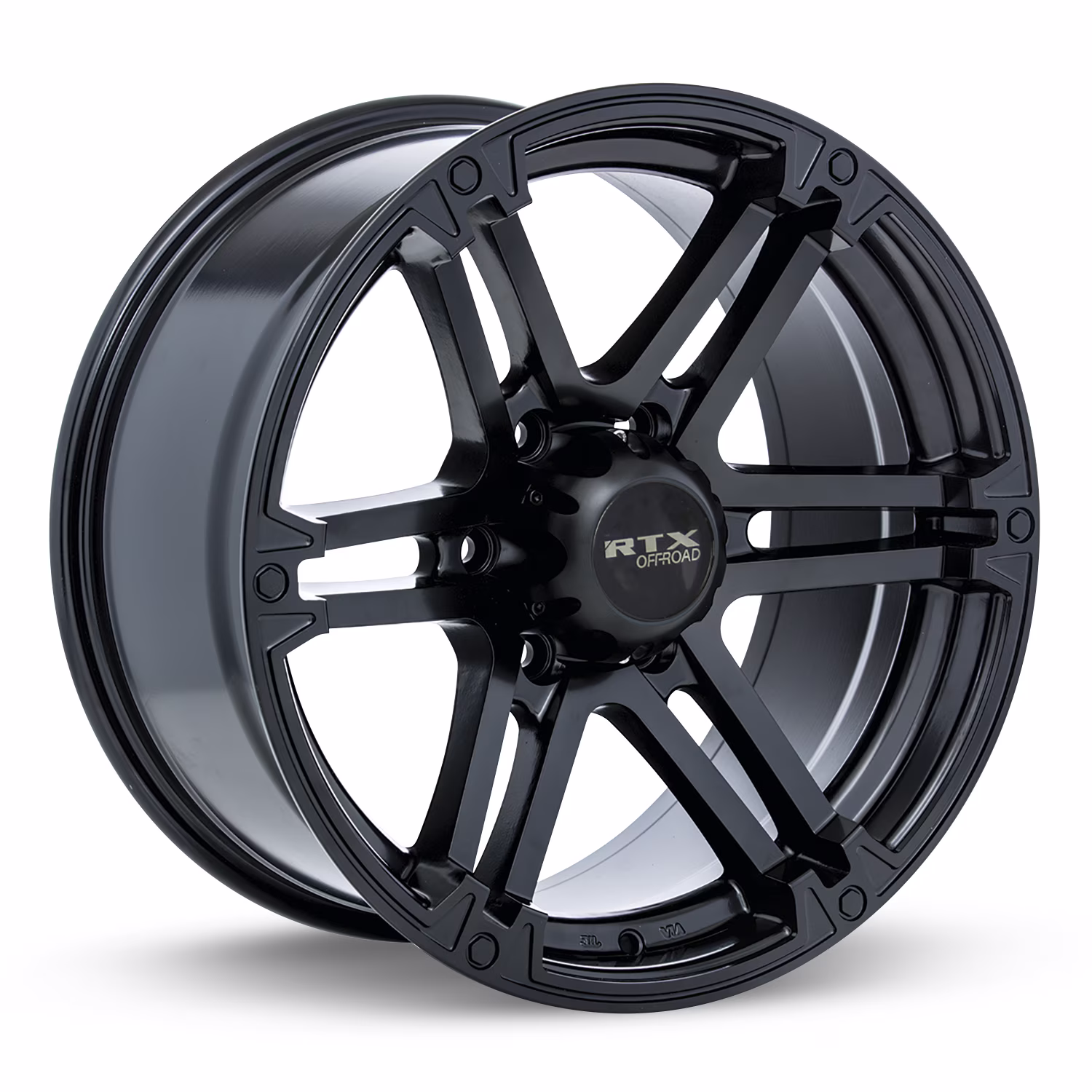 RTX Slate 17x8 6x120 ET12 CB67.1 Satin Black Wheel