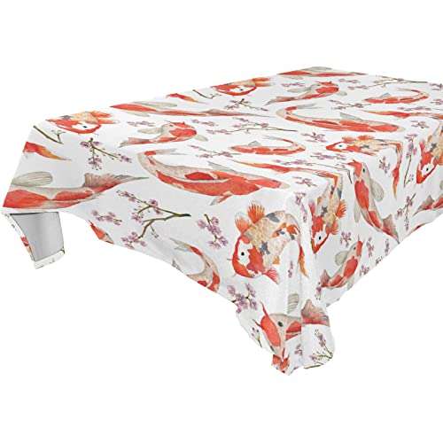 Silhouette of Two Firemen Fighting a Huge Fire of Burning Timber Rectangle Wrinkle Tablecloth, Stain Proof Table Cloth Cover for Indoor Dining Outdoor Party Picnic Decor 60 x 120 in