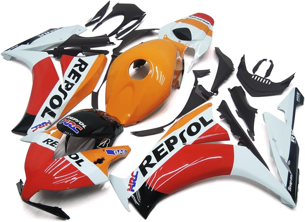Motorcycle Orange Red White ABS Plastics Fairings Bodywork Kit for CBR1000RR 2012 2013 2014 2015 2016 Injection Honda Body Work Cowling Kit
