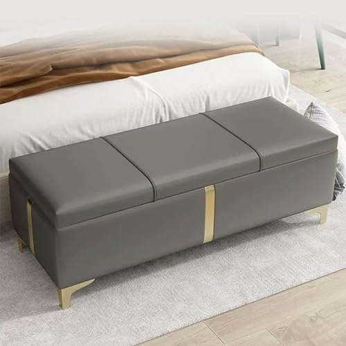 PALE Shoe Bench, Home/Commercial Shoe Changing Bench, Storage, Wooden Frame, Soft Cushions (Color : Dark Green, Small : 60cm)