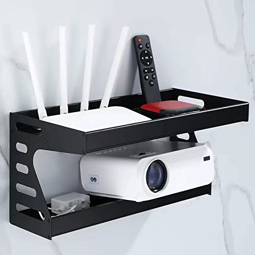 Wall Shelf Floating Shelf Router Set-top Box Projector DVD Players Shelf TV Console TV Stands Bedroom Living Room Media Room Wall Mounted TV Shelf Bathroom Shelves Wall Mount Entertainment Unit
