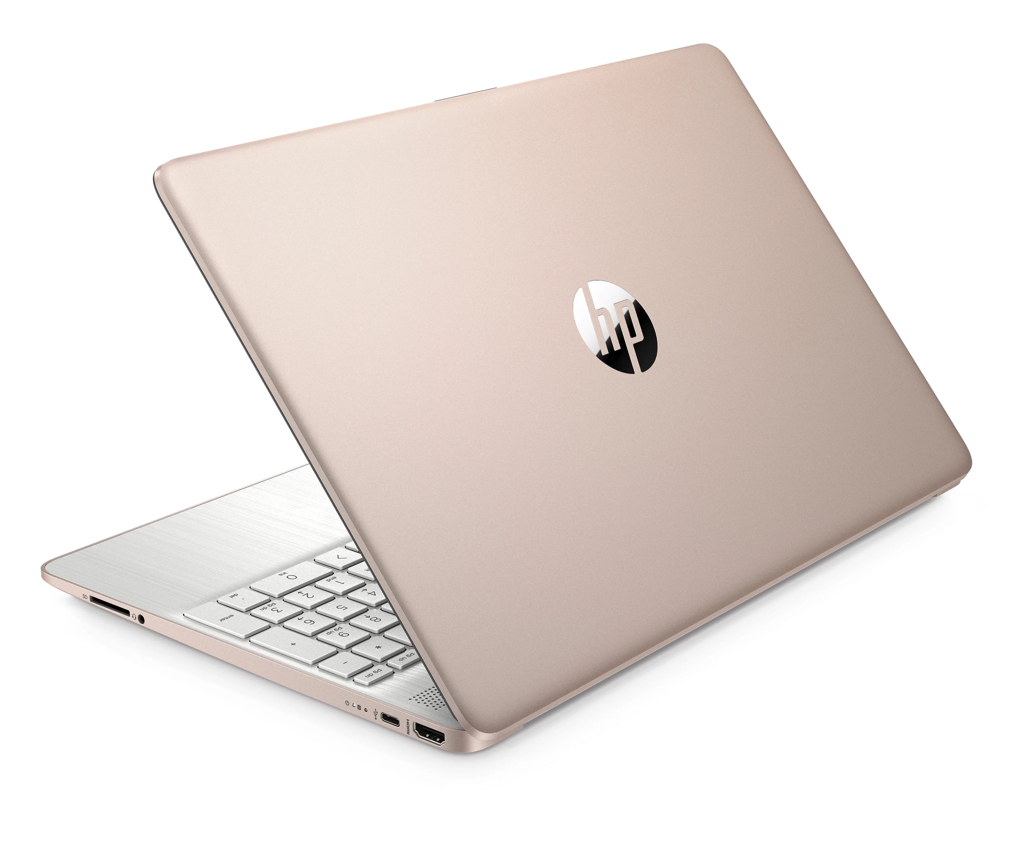 Restored HP 15ef2130wm HP 15.6" FHD Ryzen 5 5500U 2.1GHz AMD Radeon Graphics 8GB RAM 256GB SSD Win 11 Home Pale Rose Gold (Refurbished)