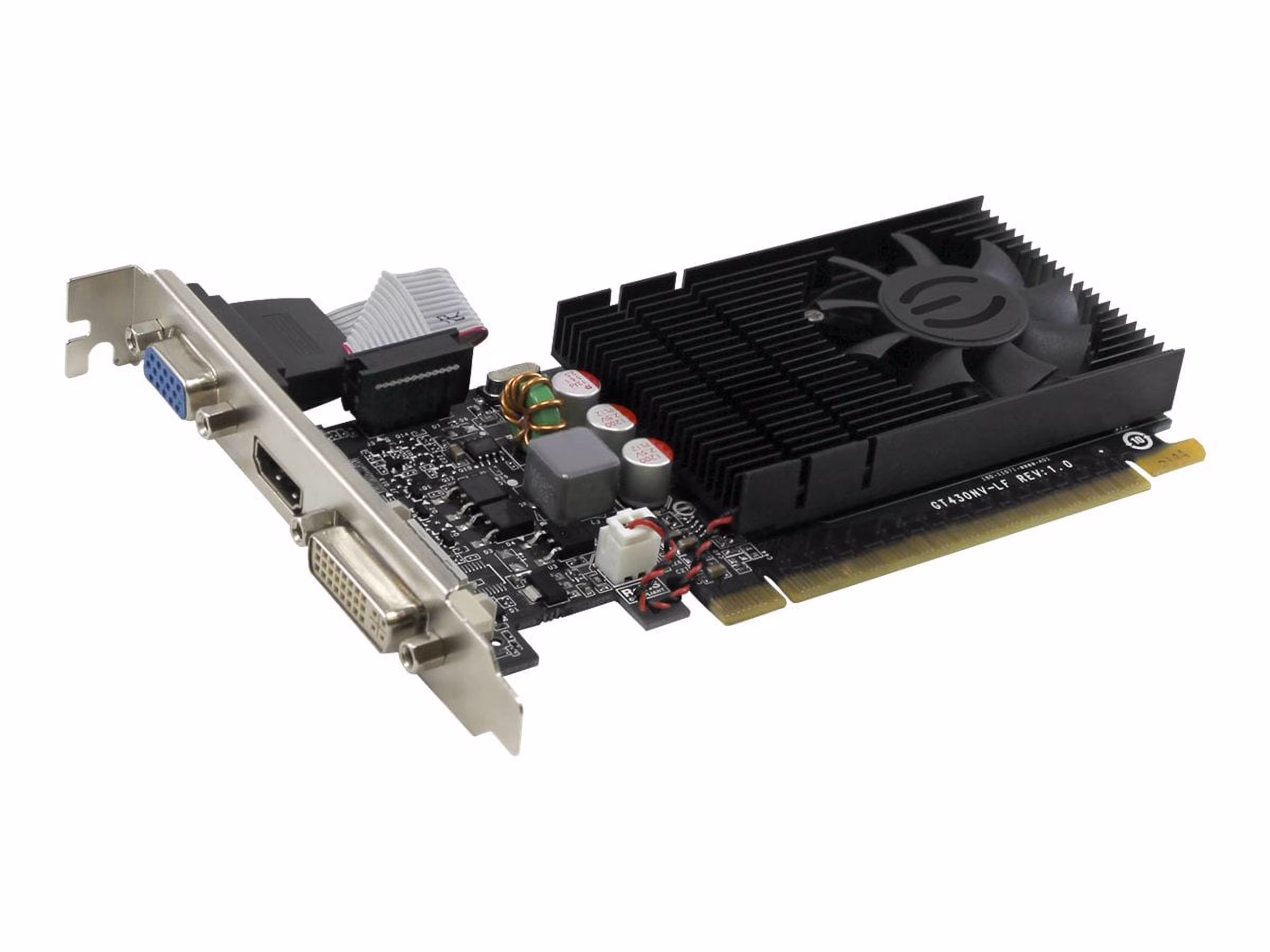 EVGA NVIDIA GeForce GT 730 Graphic Card, 1 GB DDR3 SDRAM, Low-profile