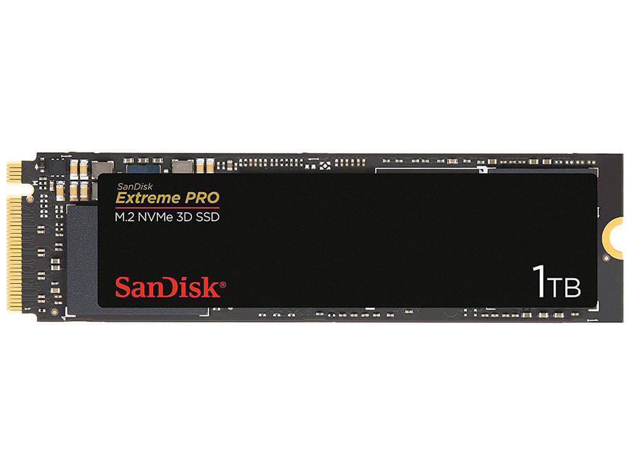 SanDisk Extreme PRO M.2 PCIe NVMe 3D 1TB Internal Solid State Drive (SDSSDXPM2-1T00-G25)