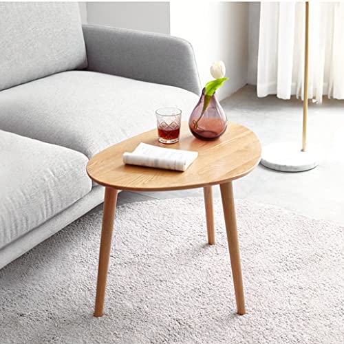 Coffeetable Wooden Small Coffee Table Simple Sofa Side Table Home Corner Table Nordic Living Room Round Table Small Side Table Coffee Tables for Living Room