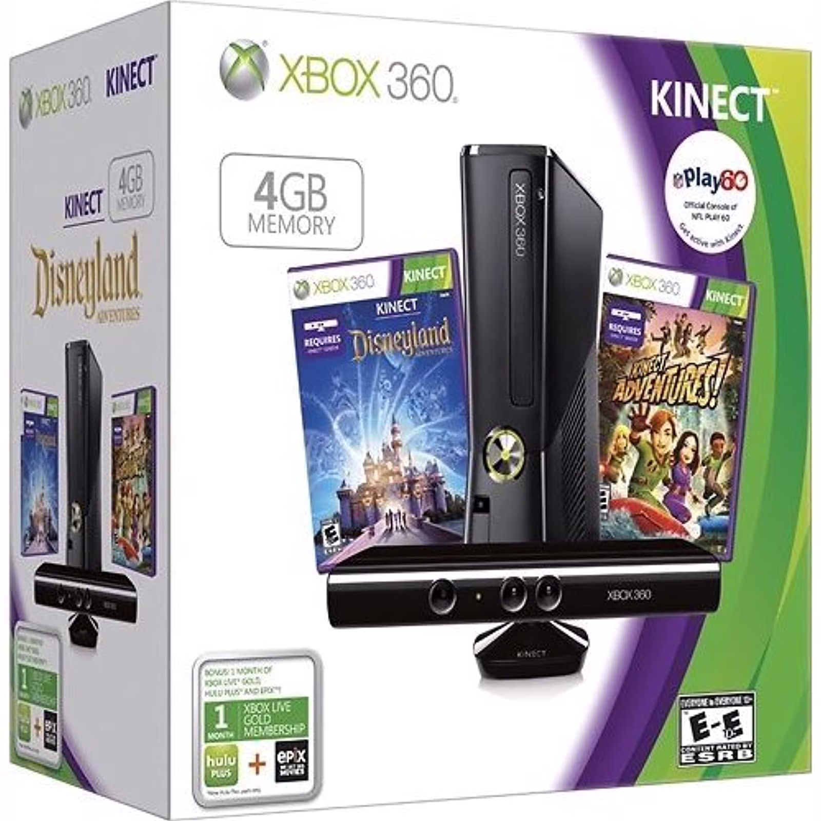 Pre-Owned Xbox 360 4GB Console with Kinect Holiday Value