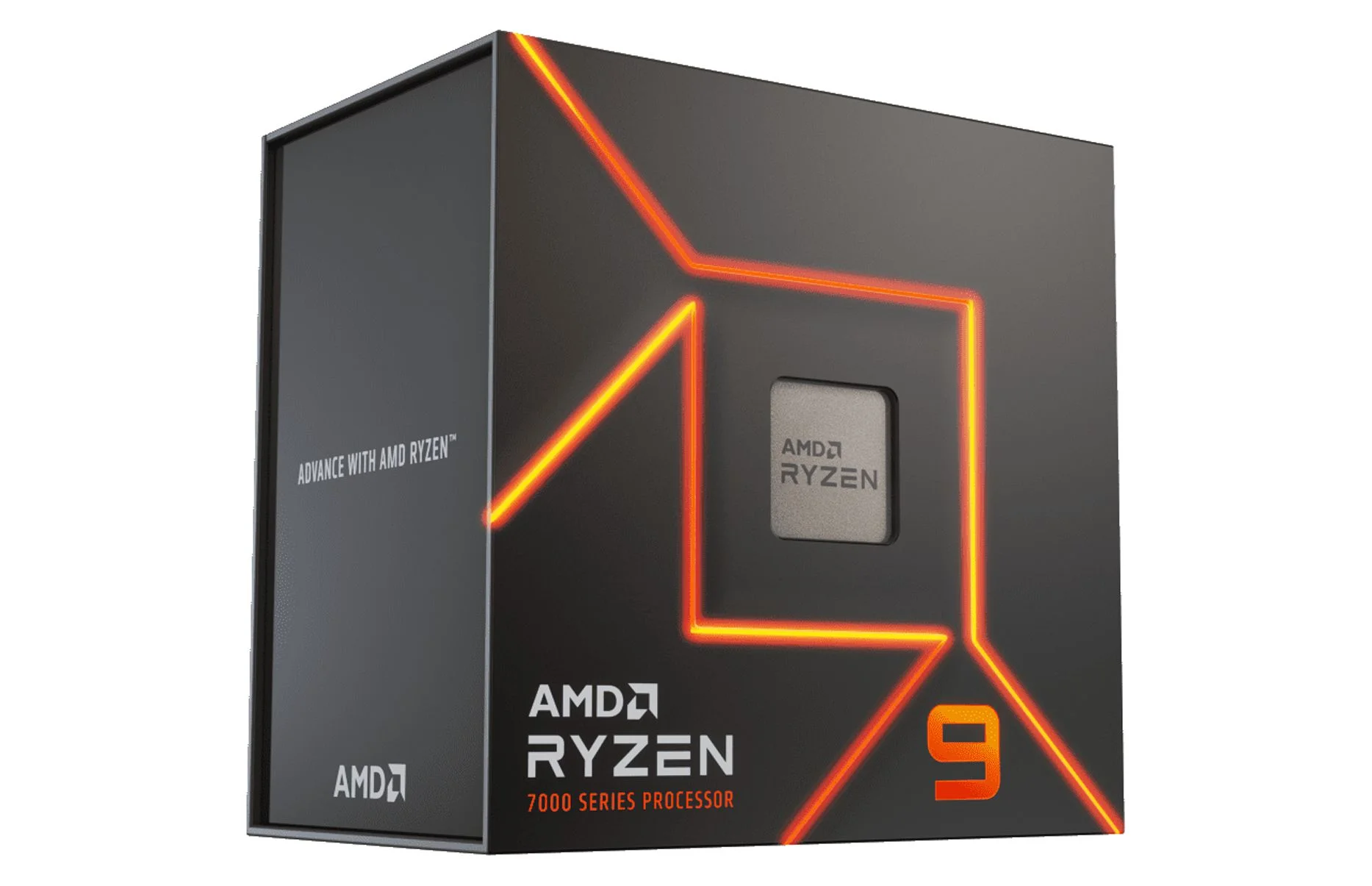 AMD Ryzen 9 7900X - 12-Core 4.7 GHz - Socket AM5 - 170W Desktop Processor (100-100000589WOF)