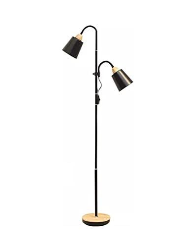 standing Floor Lights Wooden LED Wrought Iron Personality Vertical Adjustable s Reading Lamp s for living room modern