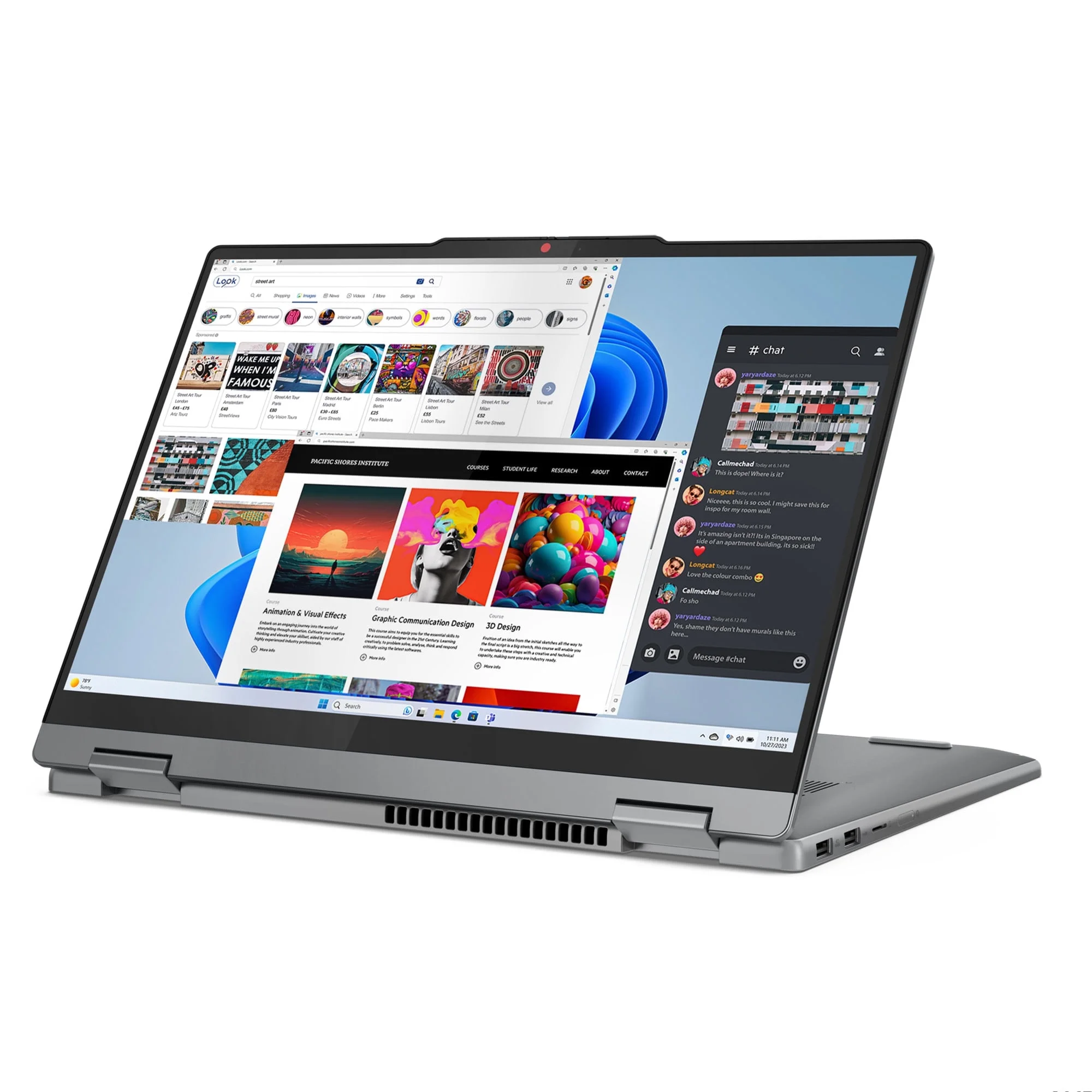 Lenovo IdeaPad 5 2-in-1 16" IPS Touchscreen Laptop, AMD Ryzen 7 8845HS, AMD Radeon 780M, 16GB RAM, 512GB SSD,Backlit,Windows 11 Pro