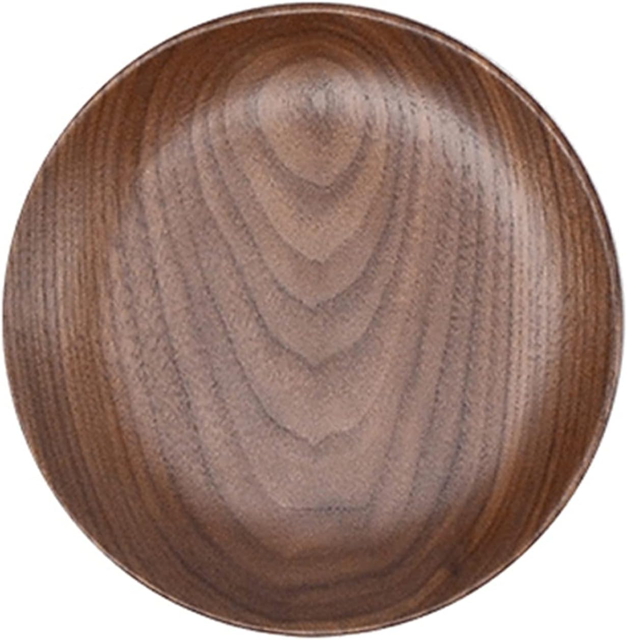 Serving Tray, Snack Tray, Breakfast Tray, Round Tray Household Wooden Pallet Serving Tray for Food Nuts Snack Storage Rugged and Coffee Table Tray Elegant Decorative Tray (Size : B) ()