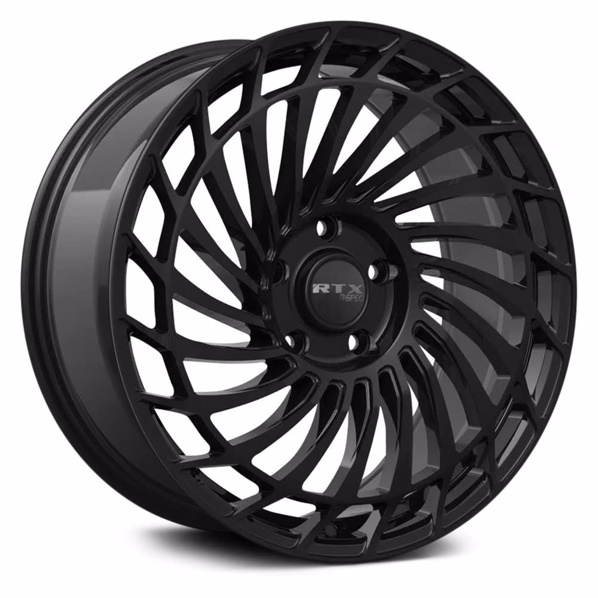RTX RS06 19x8 5x108 ET40 CB63.4 Gloss Black Wheel