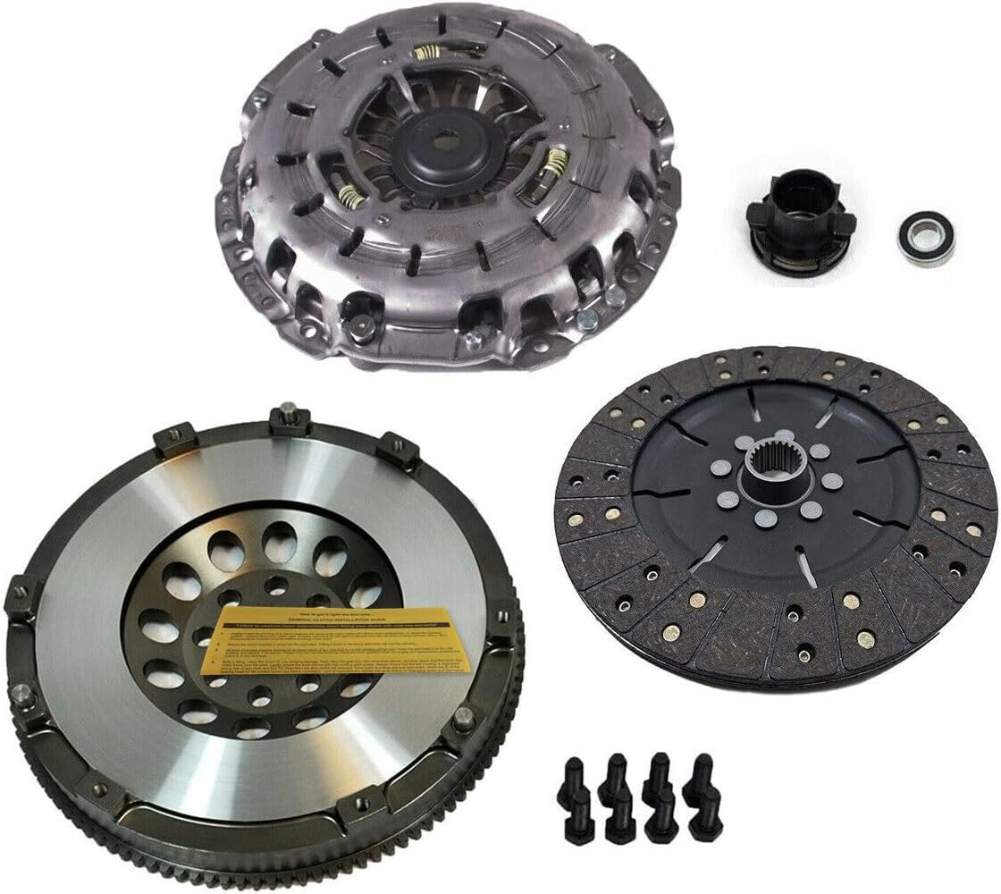 EFT CLUTCH KIT + LIGHT FLYWHEEL FOR 04-05 BMW 325xi E46 X3 E83 2.5L M54 6-SPEED
