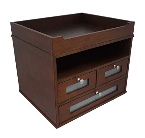 Victor Pure White Desktop Organizer, 10.8