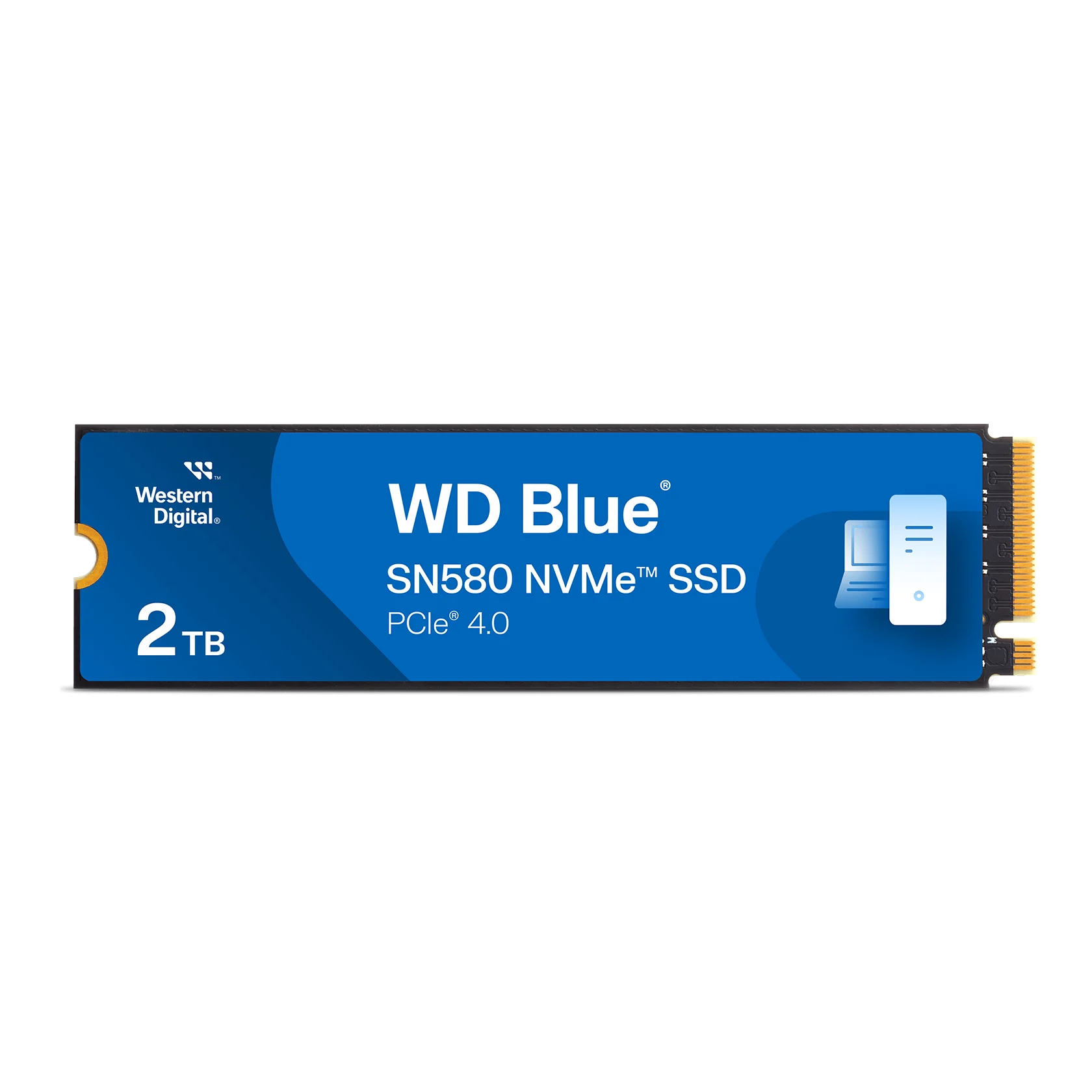 WD Blue 2TB SN580 NVMe SSD, Internal SSD - WDS200T3B0E-00CHF0