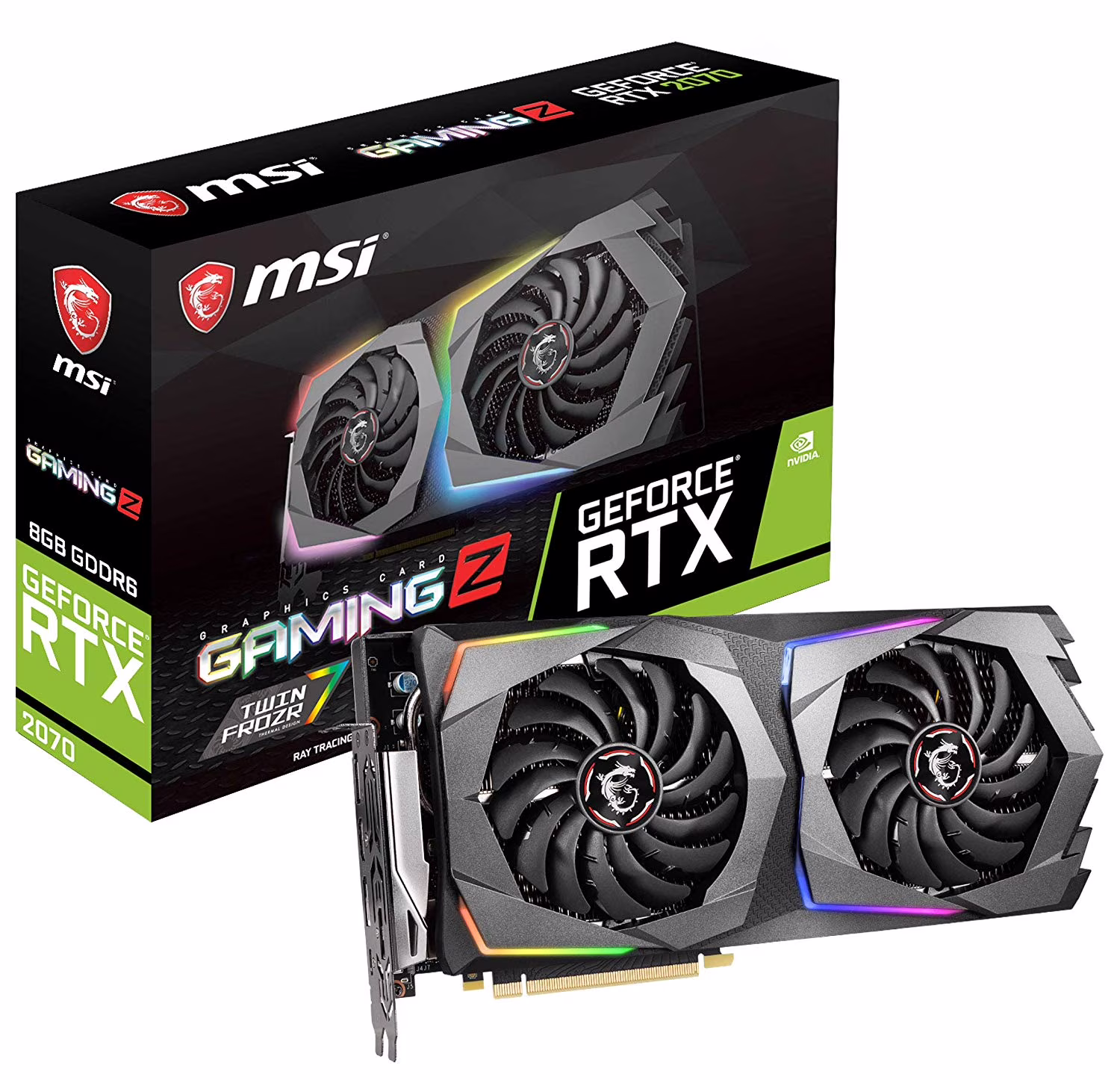 MSI GeForce RTX 2070 Gaming Z 8G Graphics Card