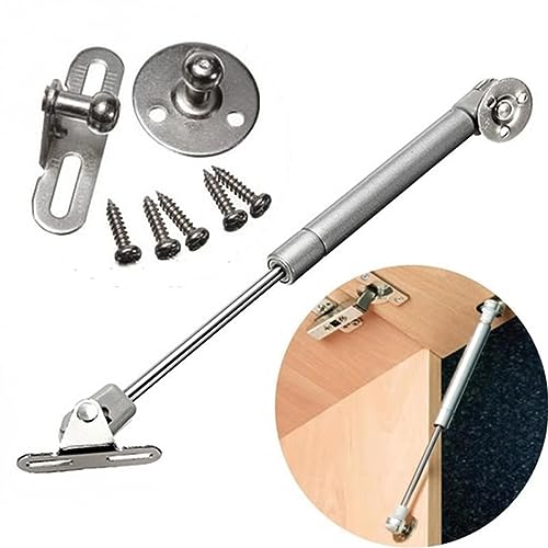 Lift Up Spring Flap Gas Strut Support Stay,Soft Close Hinges for Kitchen Cabinet Hinges Cupboard Door,Hydraulic rod,1pcs Bed Box Support Rod 40-150N/4-15KG Hinges Door Lift Support Kitchen Cabinet Pne