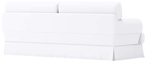 Durabale Dense Cotton Three Seat Hovas Sofa Cover Replacement is Made Compatible for IKEA Hovas 3 Seater Slipcover Only (Hovas White)