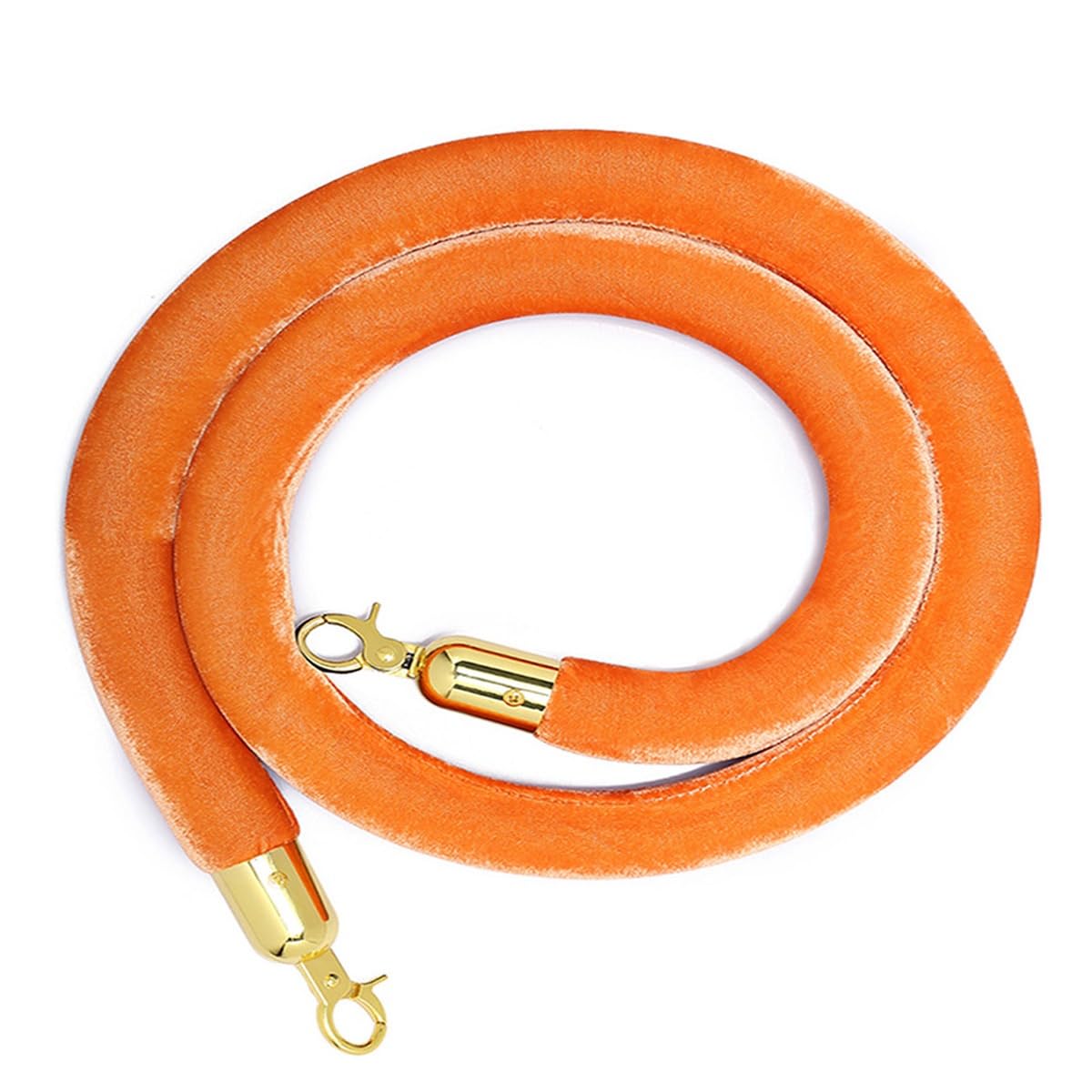 Velvet Rope Wall Mounted, Hanging Barriers Rope with 2 Wall Hooks Kits, Post Stanchion Queue Hanging VIP Rope for Movie Theaters & Red Carpet Event Crowd Control Stanchion Rope, 3Ft-13Ft(H1,2.1m/7ft)