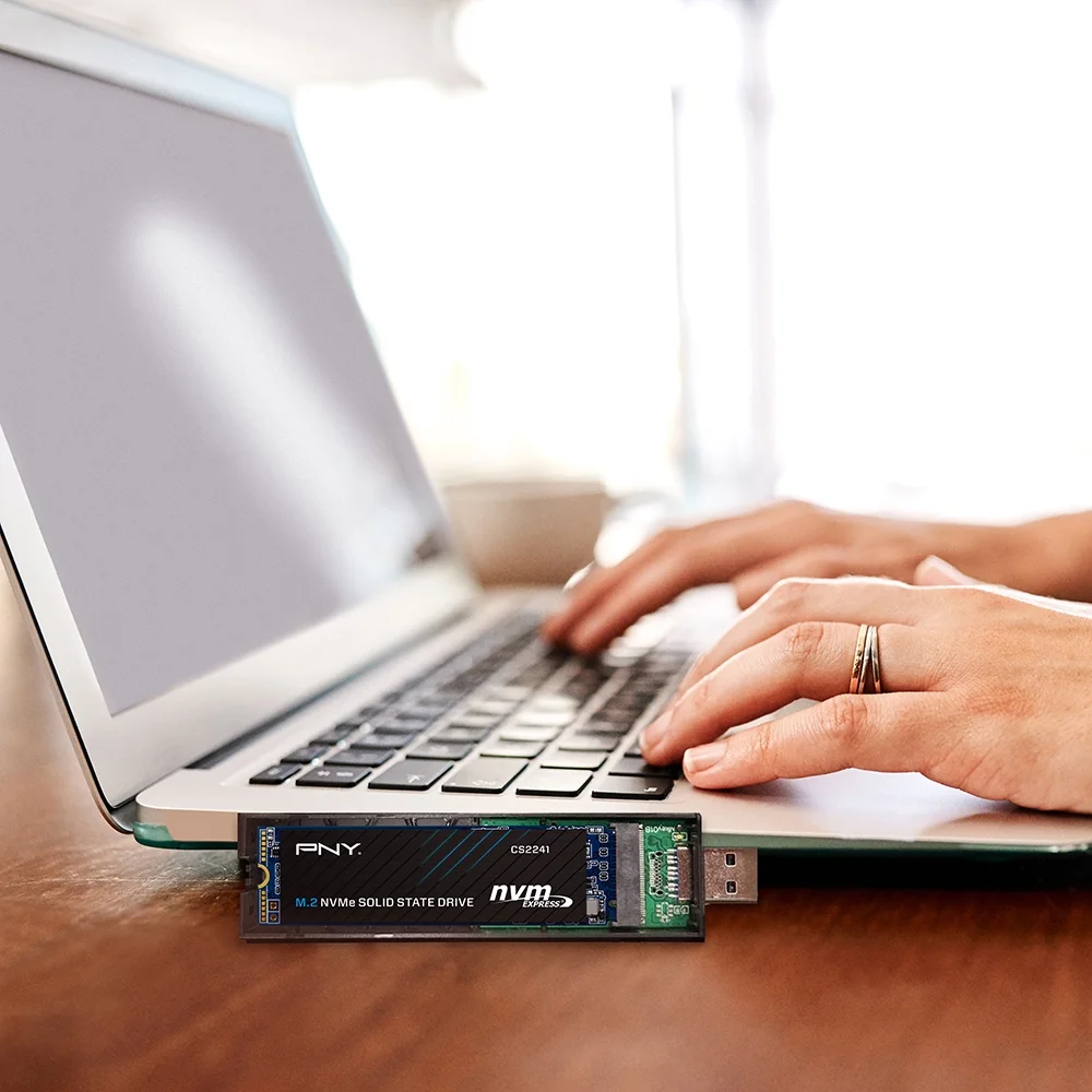 PNY 1TB M.2 NVMe Gen4 x4 Internal SSD Upgrade Kit, 5100MB/s Read, 3200MB/s Write