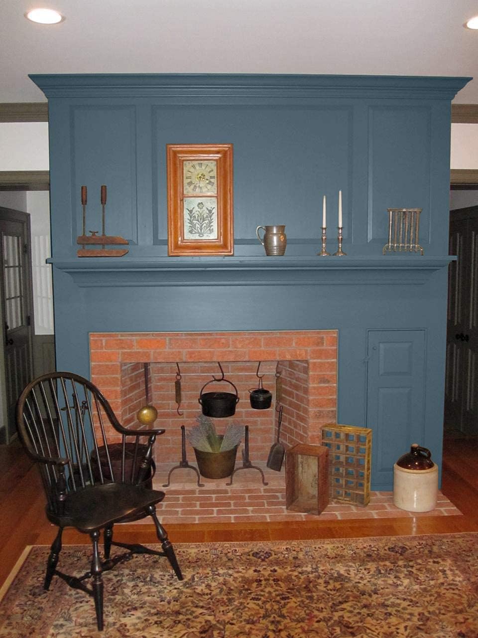 Old Village 1708 Pt Acrylic Water Base Paint 1 Pint - Soldier Blue