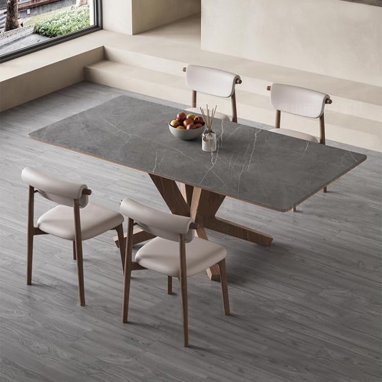 Solid Wood Dining Chairs, Home Antique Style Restaurant Chairs, White Wax Wood Backchairs, Nordic Wooden Chairs,off white logs