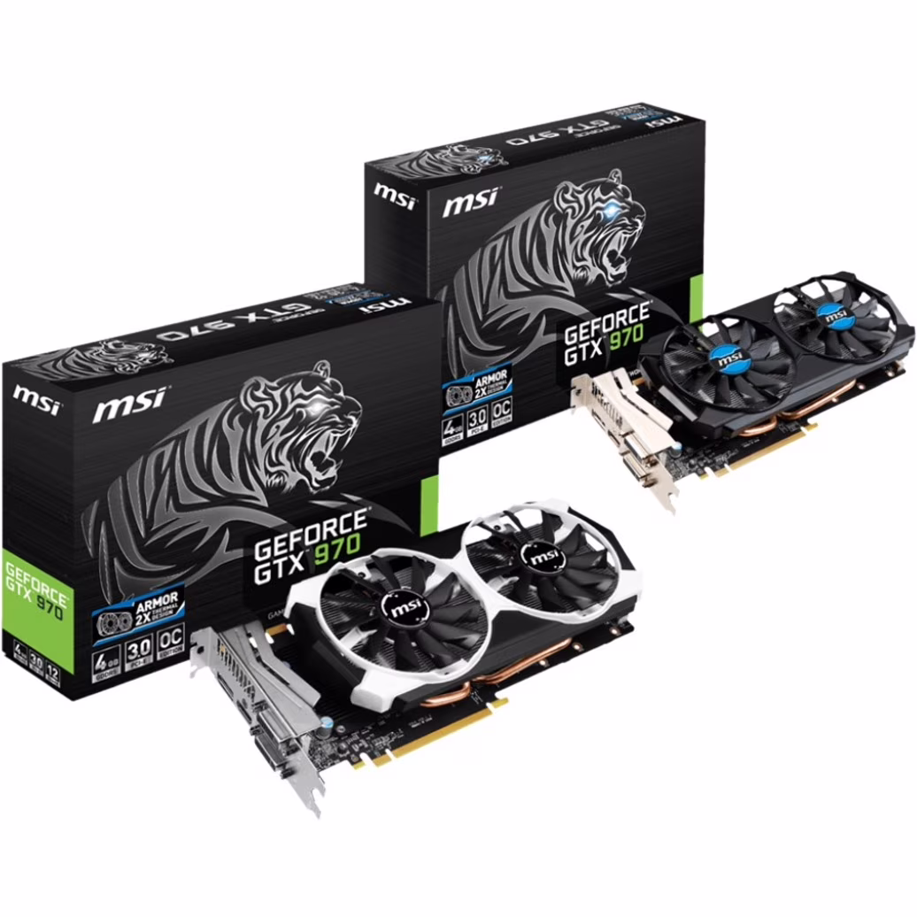 MSI NVIDIA GeForce GTX 970 Graphic Card, 4 GB GDDR5