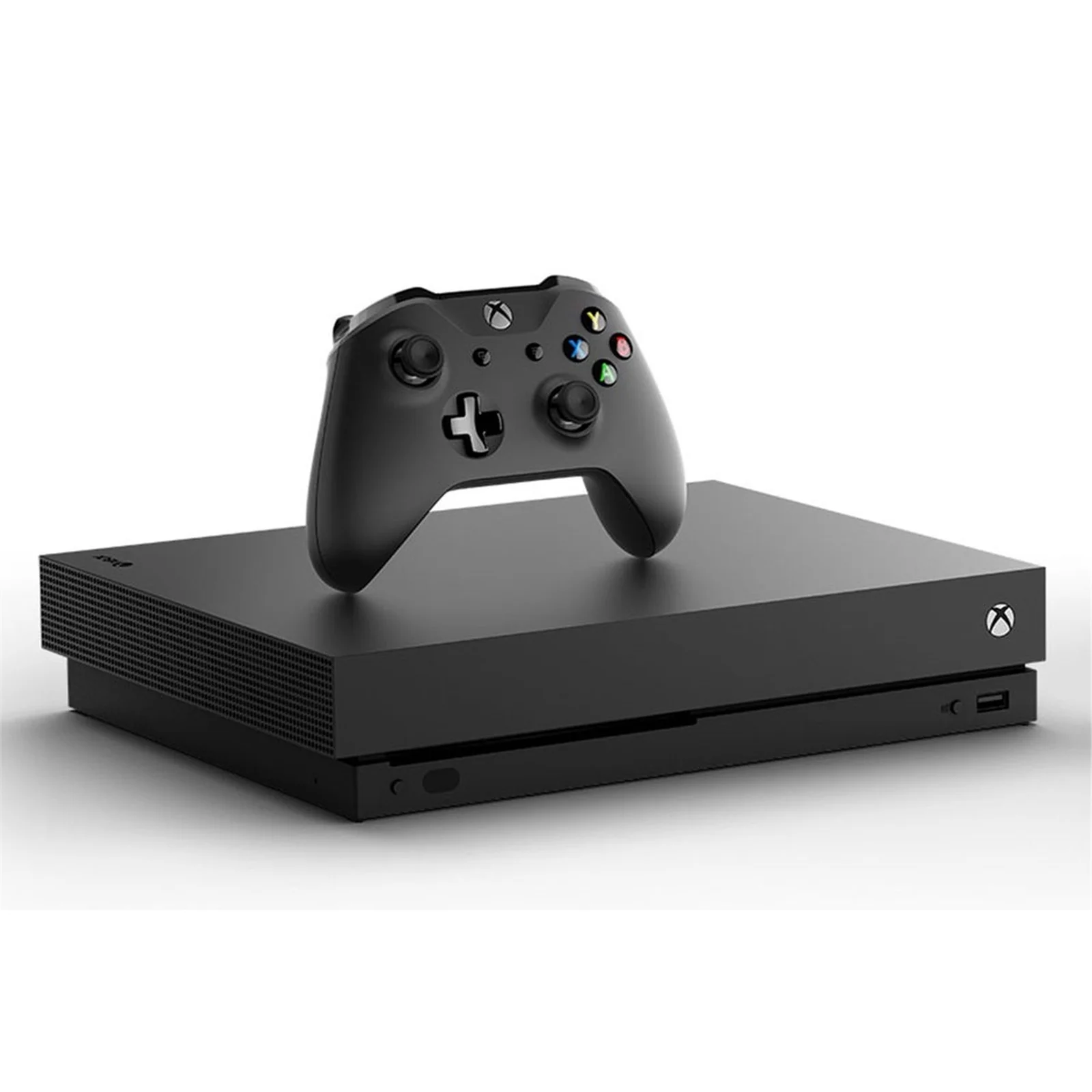 Restored Microsoft Xbox One X CYV-00001 1Tb Console With Wireless Controller, Black (Refurbished)
