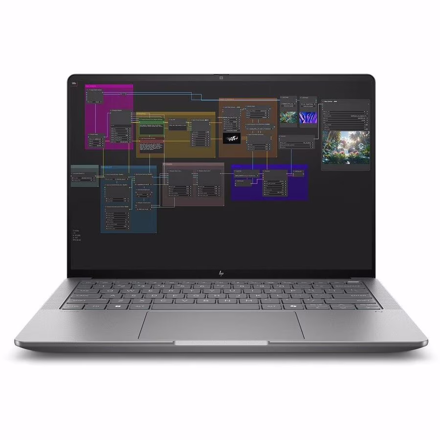 HP ZBook Ultra G1a 14" 2.8K 120Hz OLED Touchscreen Mobile Workstation, AMD Ryzen AI Max+ PRO 395 3.0GHz, 128GB RAM, 2TB SSD, Windows 11 Pro, Meteor Silver