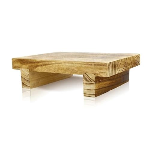 Footstool Rectangle Bedside Step Stool Portable Step Stools Low Stool Wooden for Bedroom Toilet Indoor Outdoor Kitchen Creative Stool Comfortable