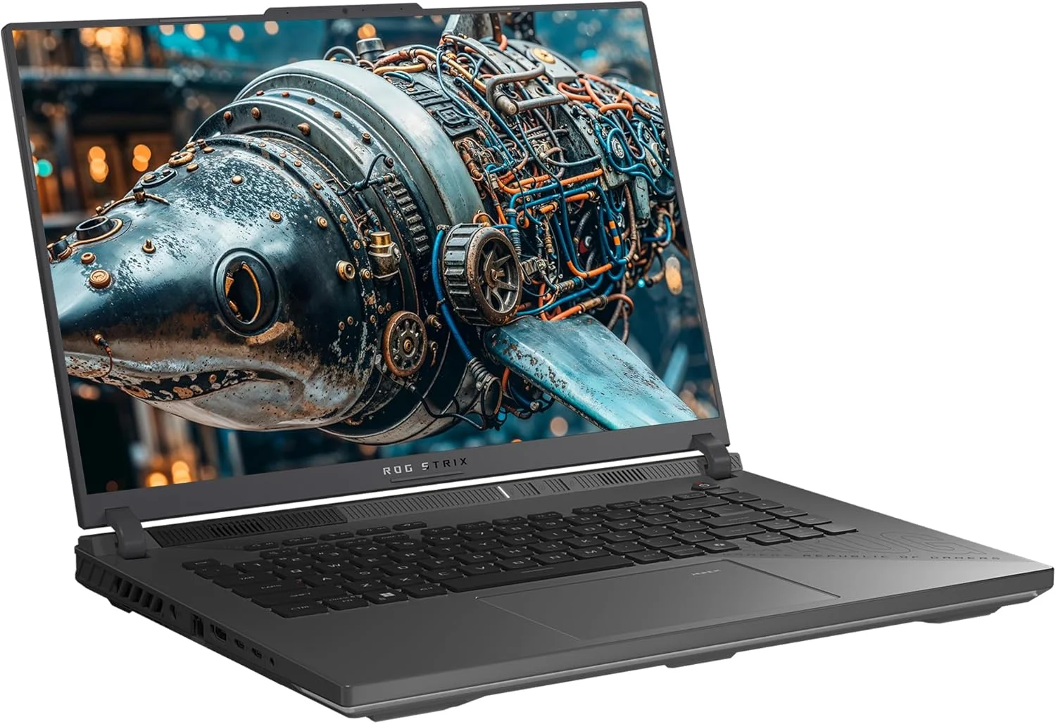 ASUS ROG Strix G16 Gaming Laptop, AMD Ryzen 9-9955HX, 64 GB DDR5 RAM, 4 TB PCIe SSD, 16" WUXGA (1920x1200) 165Hz Display, Nvidia G-Force RTX 5060, 4-Zone RGB Keyboard, W11 Home, Eclipse Gray