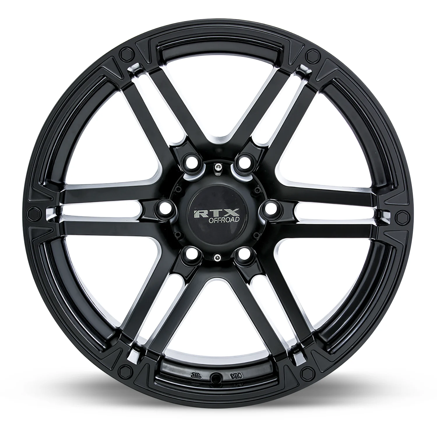 RTX Slate 17x8 6x120 ET12 CB67.1 Satin Black Wheel