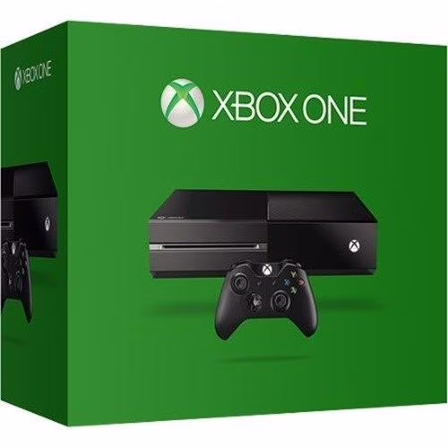 Microsoft Xbox One 500GB Gaming Console, Matte Black, Wireless Controller, Refurbished