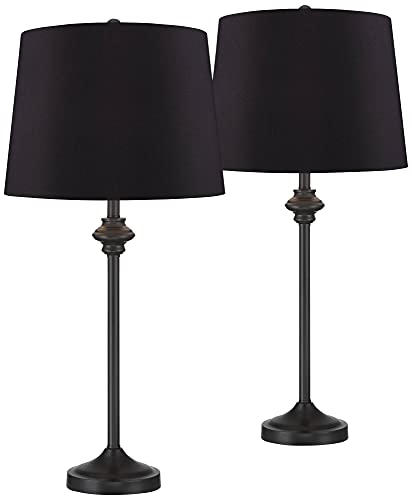 360 Lighting Lynn Modern Buffet Table Lamps 26