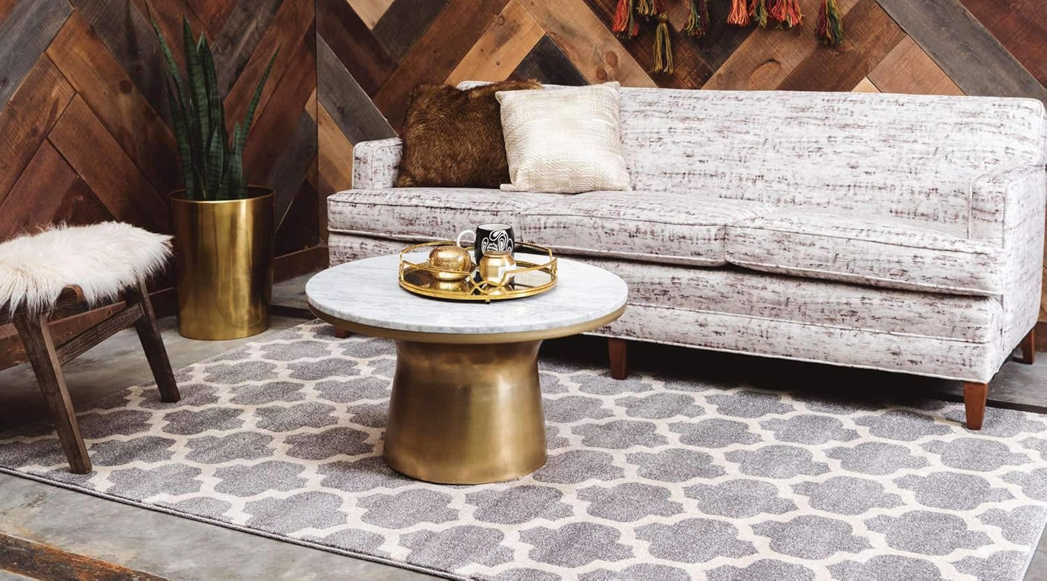 Unique Loom Trellis Collection Area Rug - Philadelphia (9' x 12' 2