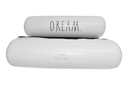 Rae Dunn x CocoNut Float Adult Hammock Float - Adult Size Multi-Purpose Inflatable Drifter, Saddle Float & Lounge Chair - Versatile Ride-On for Summer & Swim Parties